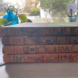 Vintage Dr Suess Storytime Book Set